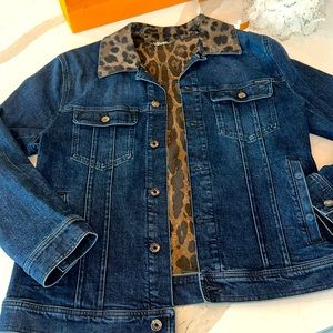 Men’s Dolce & Gabbana Dark Denim jacket sz 56 dark Indigo